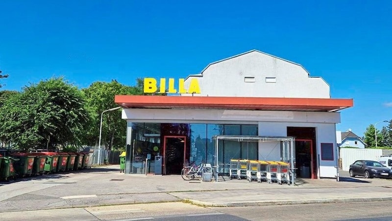 The area around the BILLA store in the Nordrandsiedlung in the 21st district has become a danger zone. (Bild: zVg)