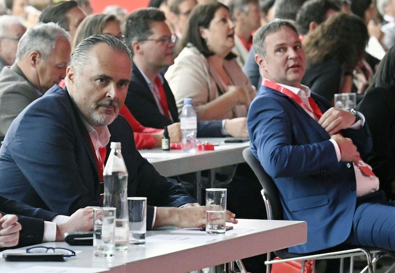 Doskozil was party leader for a few hours due to an Excel error. (Bild: APA/HELMUT FOHRINGER)