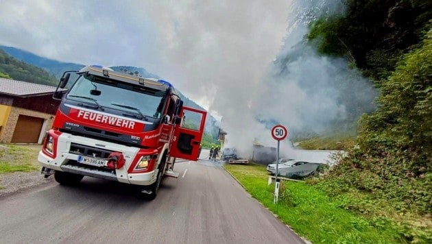 (Bild: Bfkdo Amstetten / FF Hollenstein)