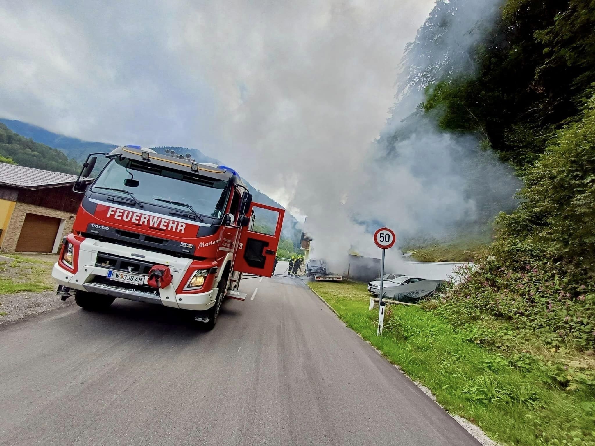 (Bild: Bfkdo Amstetten / FF Hollenstein)