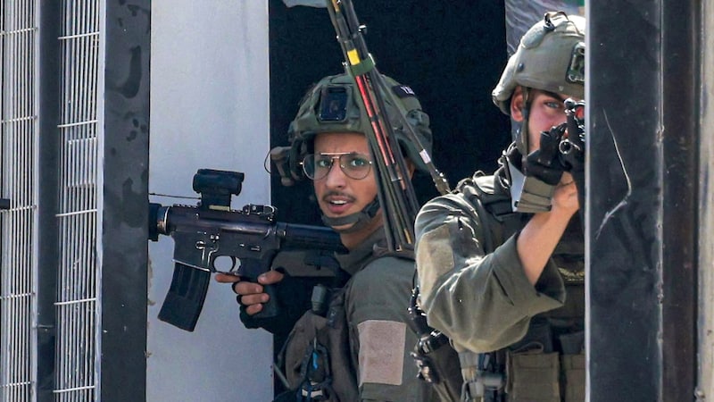 Israeli soldiers in the West Bank (Bild: AFP/Jaafar Ashtiyeh)