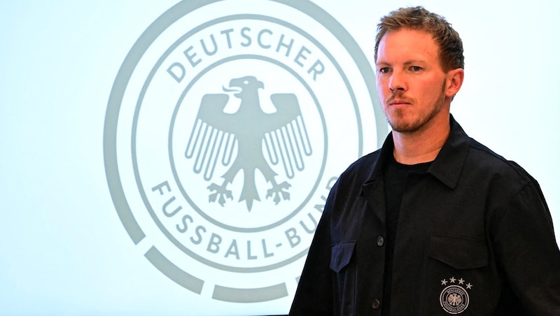 Deutschlands Bundestrainer Julian Nagelsmann (Bild: AFP/APA/Tobias SCHWARZ)