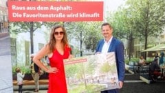 Markus Franz (SPÖ) musste Verluste hinnehmen, bleibt aber (im Bild mit Ulli Sima). (Bild: Stadt Wien/Christian Fürthner)