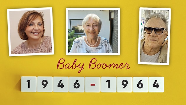 Wie tickt die Generation der Babyboomer – Krone+ fand es heraus. (Bild: Krone KREATIV/adobestock zVg)