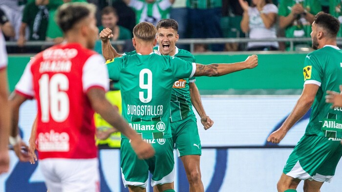 Rapid quickly equalized the result from the first leg.