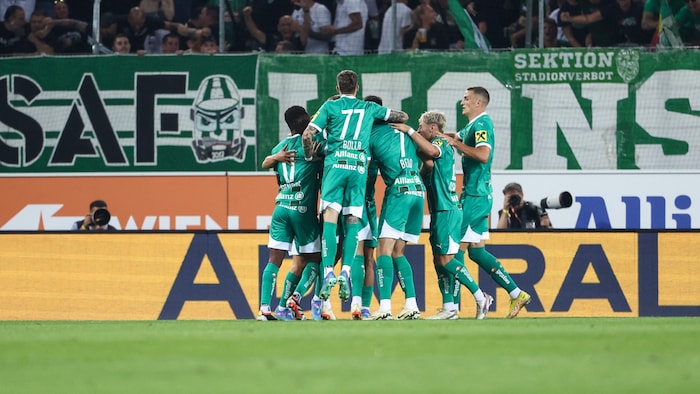 The Hütteldorfer were once again able to celebrate.