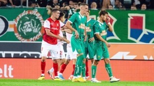 Am Ende jubelte Braga, die Enttäuschung bei Grün-Weiß war indes groß.