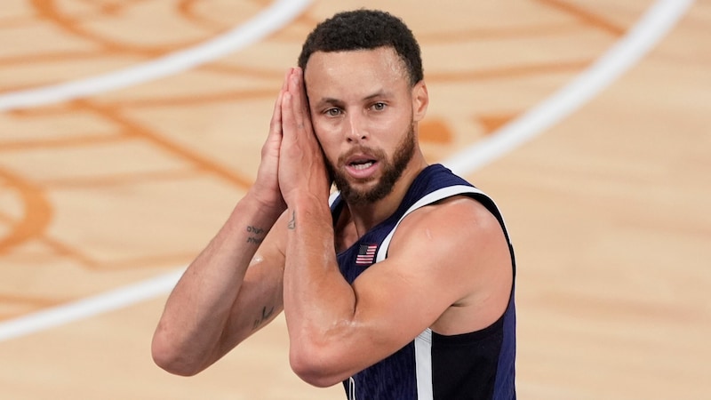 NBA superstar Steph Curry (Bild: AP ( via APA) Austria Presse Agentur/ASSOCIATED PRESS)