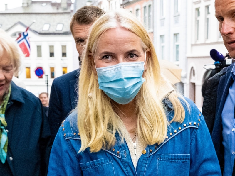 Crown Princess Mette-Marit before the start of the party. (Bild: picturedesk.com/Dutch Press Photo Agency / Action Press)