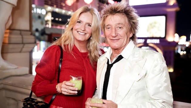 Rod Stewart and Penny Lancaster have been married since 2007. (Bild: APA Pool/Getty Images via AFP/GETTY IMAGES/Greg Doherty)