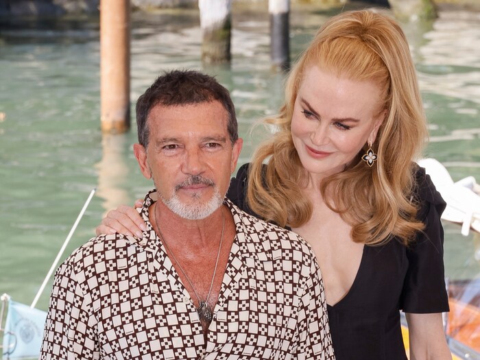 Antonio Banderas und Nicole Kidman in Venedig