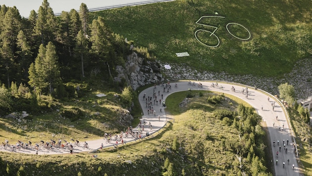 Countless participants will be pedaling hard again this year. (Bild: Ötztal Tourismus/Rudi Wyhlidal)