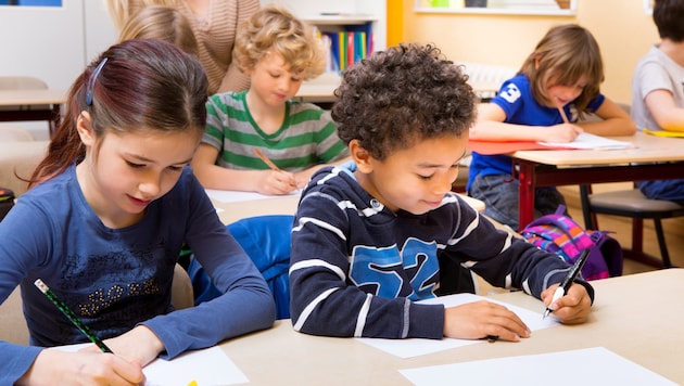 The majority of Viennese pupils do not speak German in everyday life. (Bild: stock.adobe.com/Fotowerk)