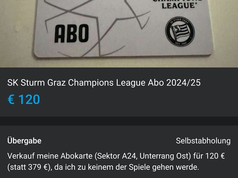 So will ein Anhänger sein Champions-League-Abo im Internet loswerden. . . (Bild: ZVG)