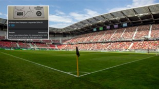 Wird Sturm das Klagenfurter Wörthersee-Stadion komplett füllen?