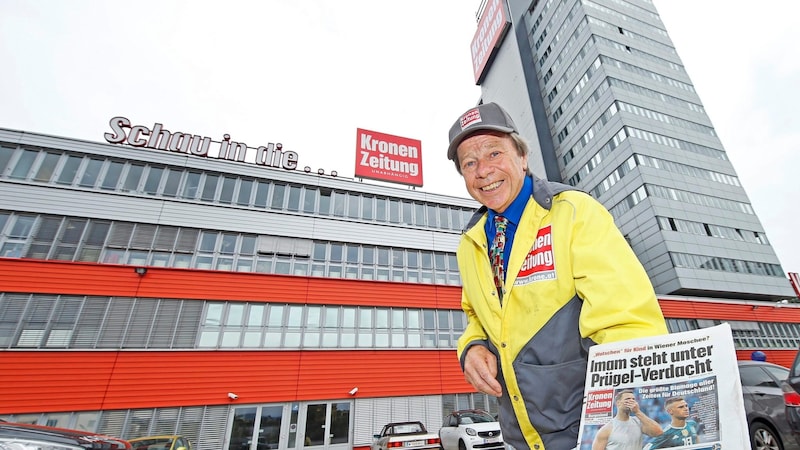 Der „Krone“ in Wien hat Karl Marik vor ein paar Jahren einen Besuch abgestattet. (Bild: Holl Reinhard/Reinhard Holl)