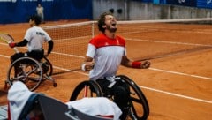 Nico Langmann feierte im dritten Anlauf seinen ersten Matchsieg bei Paralympics. (Bild: GEPA/GEPA pictures)