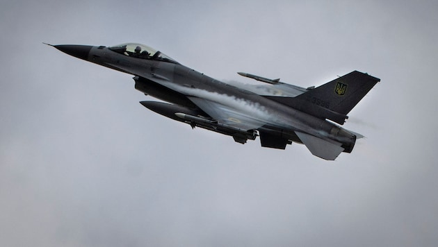 The F-16 fighter jet (Bild: Copyright 2024 The Associated Press. All rights reserved)