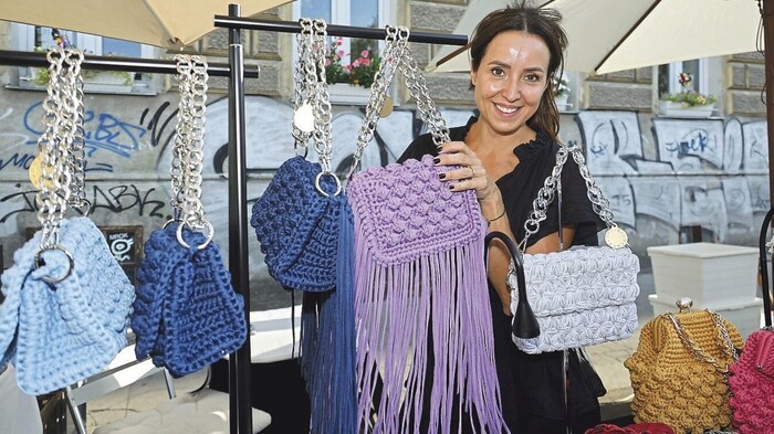 Am Brunnenmarkt lockte Ware von Jungdesignern