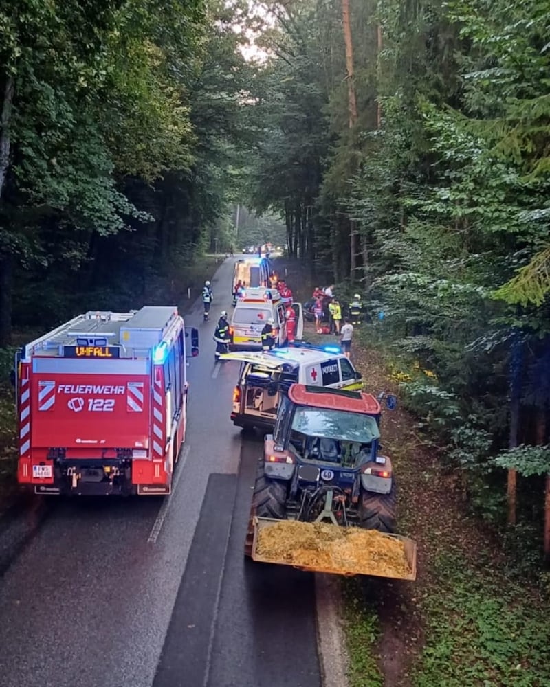 Großeinsatz in Kumberg. (Bild: FF Kumberg)