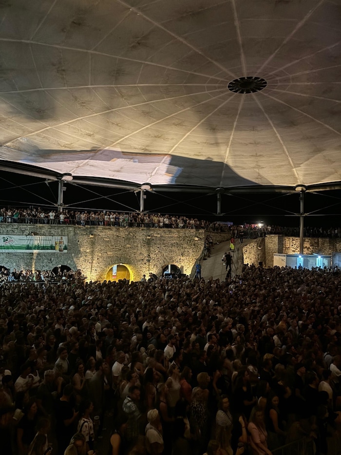 The fortress was bursting at the seams.