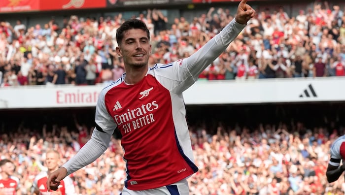 Kai Havertz geht für die „Gunners“ auf Torjagd.