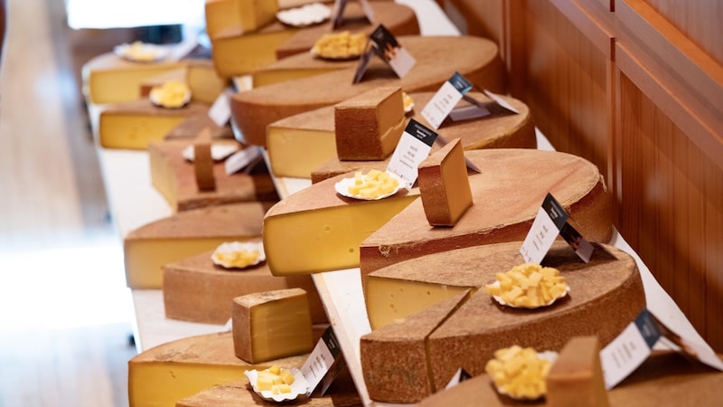 Every year, alp cheese is tasted and awarded prizes in Schwarzenberg. (Bild: Alexandra_Serra)