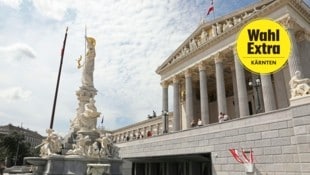 Beim Kampf um den Einzug ins Parlament gab es wieder einige Ausreißer in Kärnten. (Bild: Martin Jöchl)