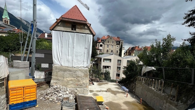 So the building site was abandoned almost exactly a year ago. "Some things even had to be replaced," the doctor emphasizes. (Bild: zVg)