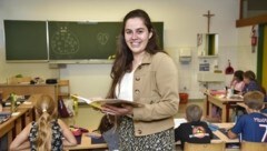 Viktoria Karner studiert noch und unterrichtet schon an der Volksschule Mariapfarr. (Bild: Holitzky Roland)