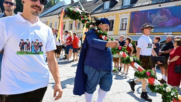 The Freyung has always guaranteed fair trade at the market, which attracts visitors to Bleiburg until September 2nd. (Bild: Evelyn Hronek/EVELYN HRONEK)