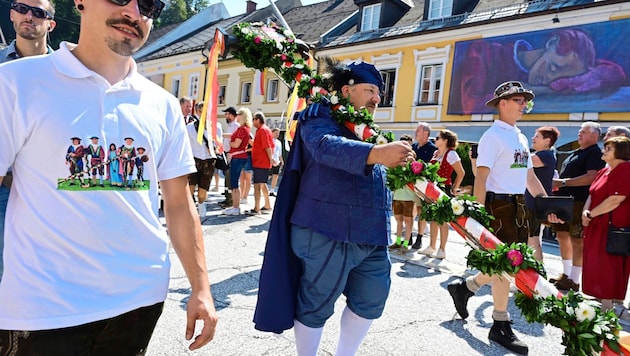 The Freyung has always guaranteed fair trade at the market, which attracts visitors to Bleiburg until September 2. (Bild: Evelyn Hronek/EVELYN HRONEK)