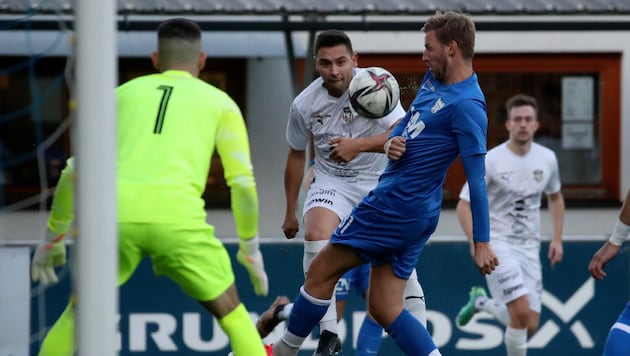 Mrkonjic (center) secured the home win against Golling. (Bild: Andreas Tröster)