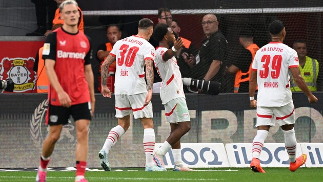 Leverkusen were unable to hit back at the last second this time. (Bild: AFP/APA/UWE KRAFT)