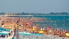 Der bei Österreichern äußerst beliebte Strand von Lignano (Bild: Lignano Sabbiadoro)