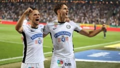 Sturm Graz holte einen 0:2-Rückstand auf und jubelte am Ende über drei Punkte! (Bild: GEPA/GEPA pictures)