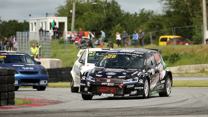 Josef Strebinger fährt um seinen vierten Sieg in der Rallycross-Meisterschaft.