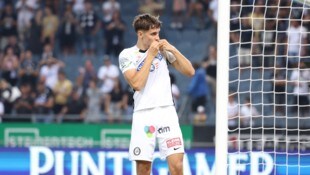 Leon Grgic avancierte zum Matchwinner und bekam dafür ordentlich Lob vom Trainer. (Bild: GEPA)