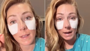 Mika Shiffrin wandte sich sichtlich müde an ihre Insta-Fans. (Bild: Instagram.com/mikaelashiffrin)