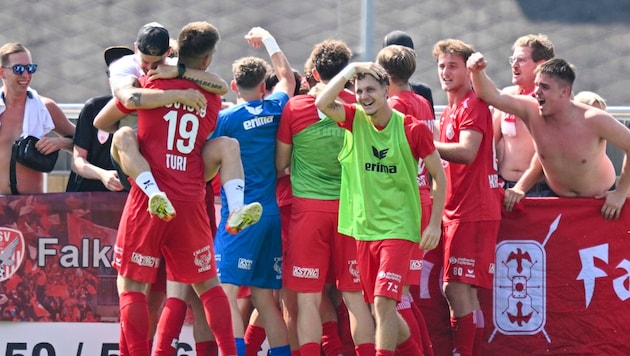 Kapfenberg could cheer again (Bild: GEPA pictures)