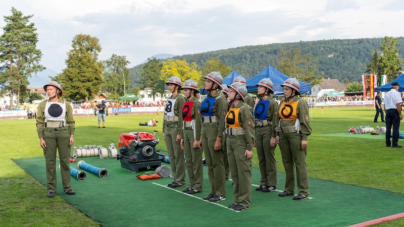 The Unterstetten 2 women's team won in the "Women's Bronze" category (Bild: August Thalhammer)