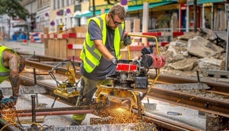 Heuer sollen noch mehr Gleise getauscht werden als letztes Jahr. Das ist aber die geringere ...