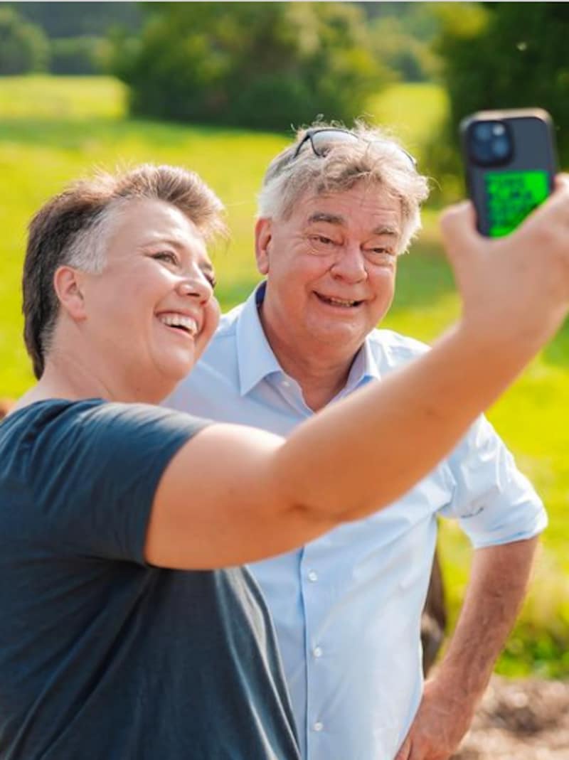 Werner Kogler und Olga Voglauer: Beide wissen, dass in Kärnten für die Grünen kein fruchtbarer Boden ist. (Bild: Grüne Kärnten)