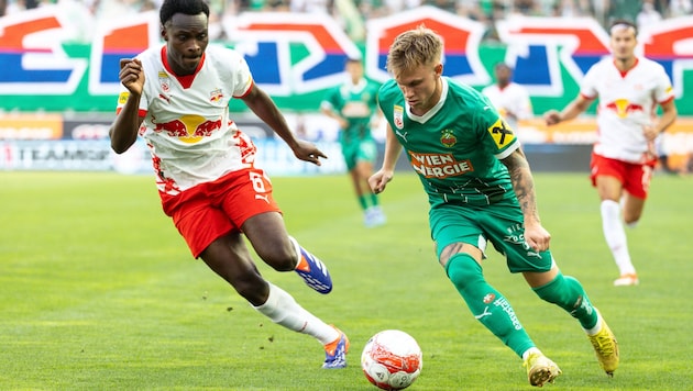 The opening match in the Champions Group will see SK Rapid face Red Bull Salzburg! (Bild: GEPA)