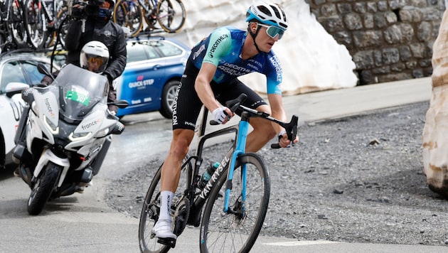 Felix Gall kämpfte sich im Sommer bei der Tour de France mit Platz 14 ins Ziel. (Bild: GEPA/GEPA pictures)