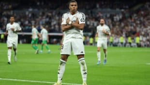 Kylian Mbappe und Co. empfangen am Mittwoch die Bullen. (Bild: AFP/Thomas COEX)