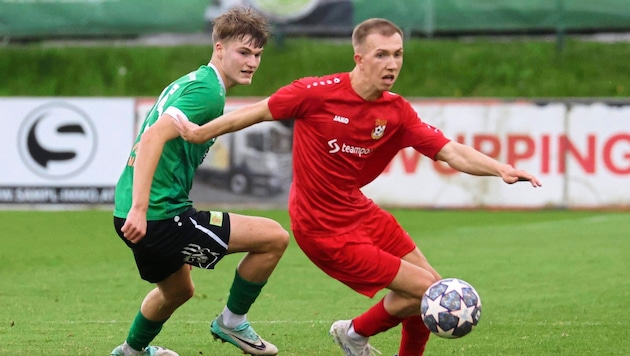 Chudoba (right) from Seekirchen has already played in Upper Austria. (Bild: Tröster Andreas/Kronen Zeitung)