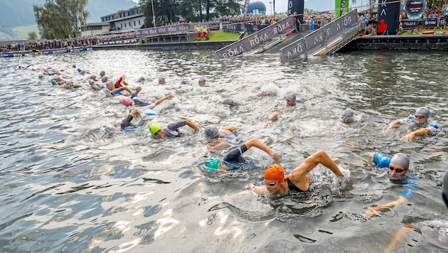 Der Ironman 70.3 war wieder ein Riesenspektakel. (Bild: 2024 Getty Images)