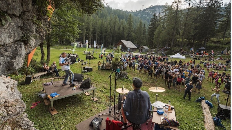 Attwenger on the mountain pasture (Bild: Klaus Krumböck)