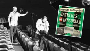 Das Filmkollektiv Innsbruck rund um Co-Produzent Nikolaus Leiner (links) konnte in nur wenigen ...